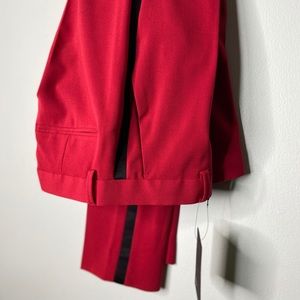 Super skinny tuxedo pants (red)